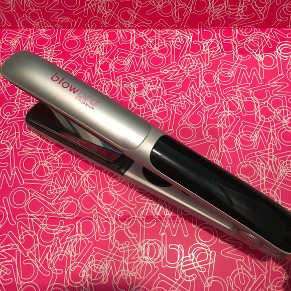 blowpro titanium flat iron